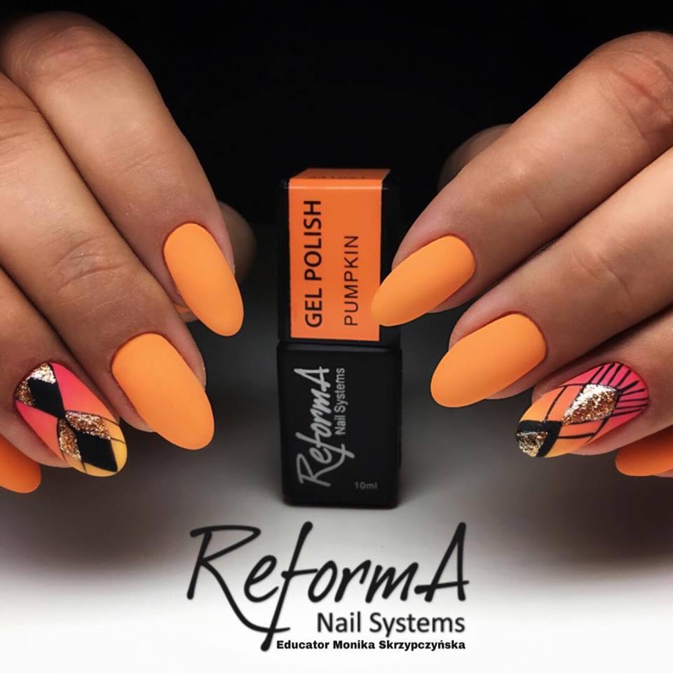 Oranžový hybridný lak - GP Pumpkin, 10 ml