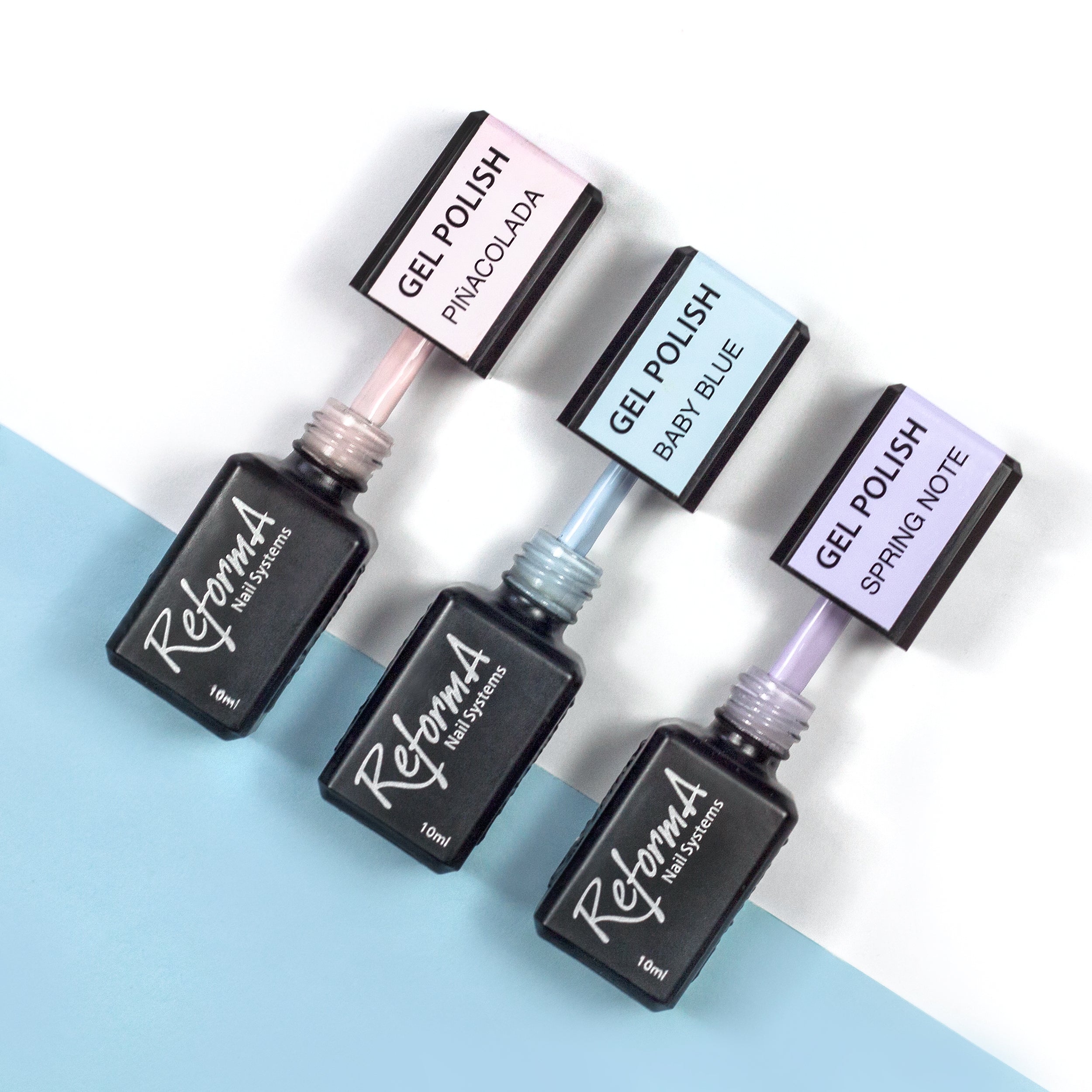 Pastelový, modrý, svetlý, modrý hybridný lak - GP Baby Blue, 10 ml