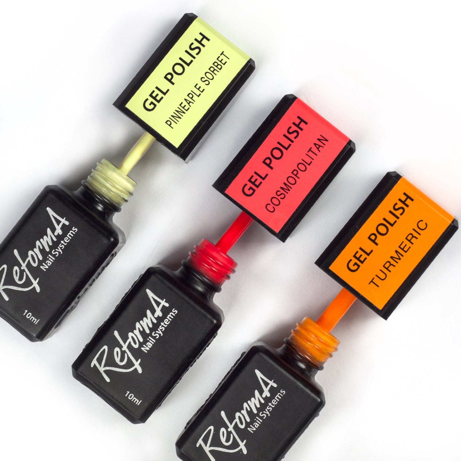 Oranžový hybridný lak na nechty - GP Kurkuma, 10 ml