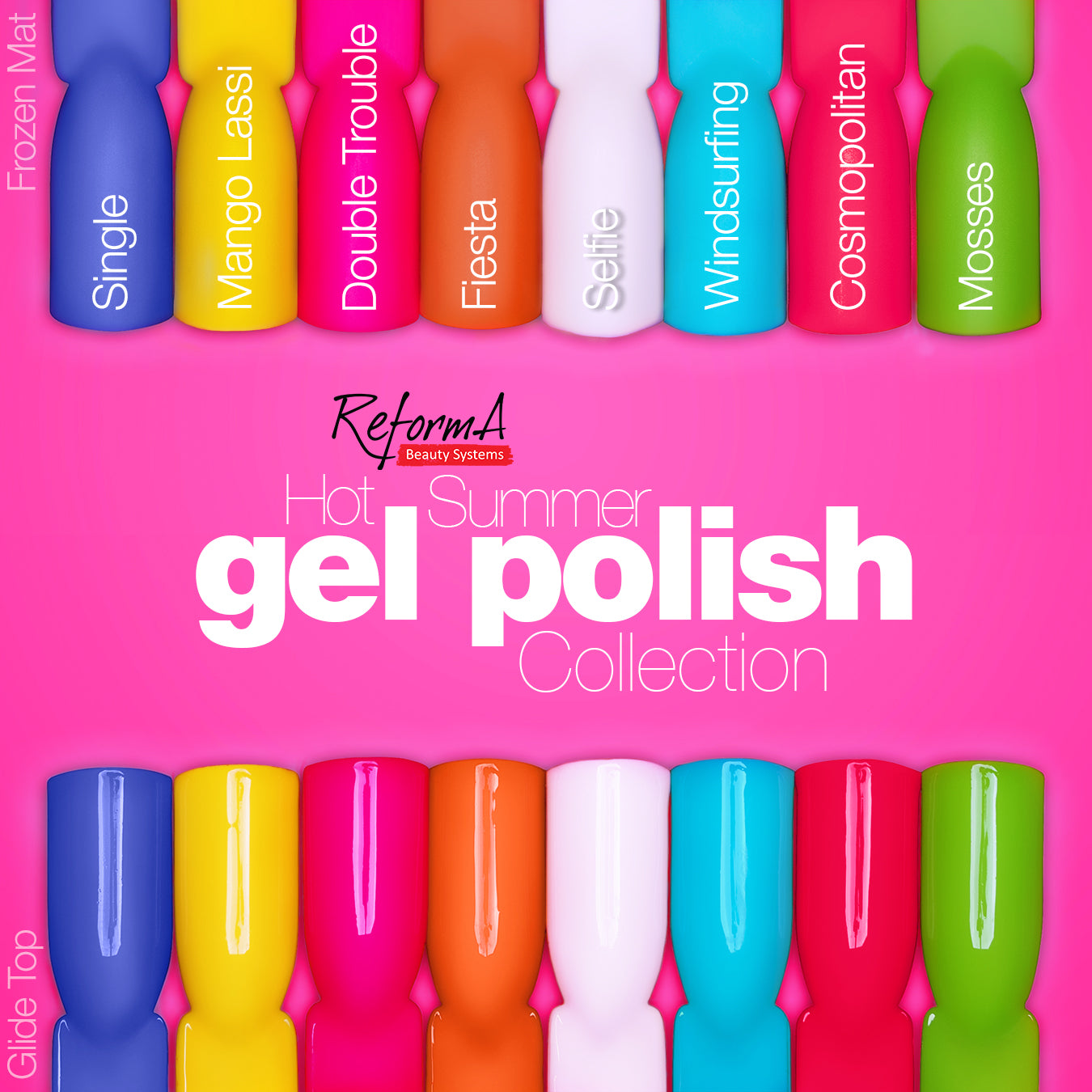 Modrý hybridný lak na nechty - GP Single, 10 ml