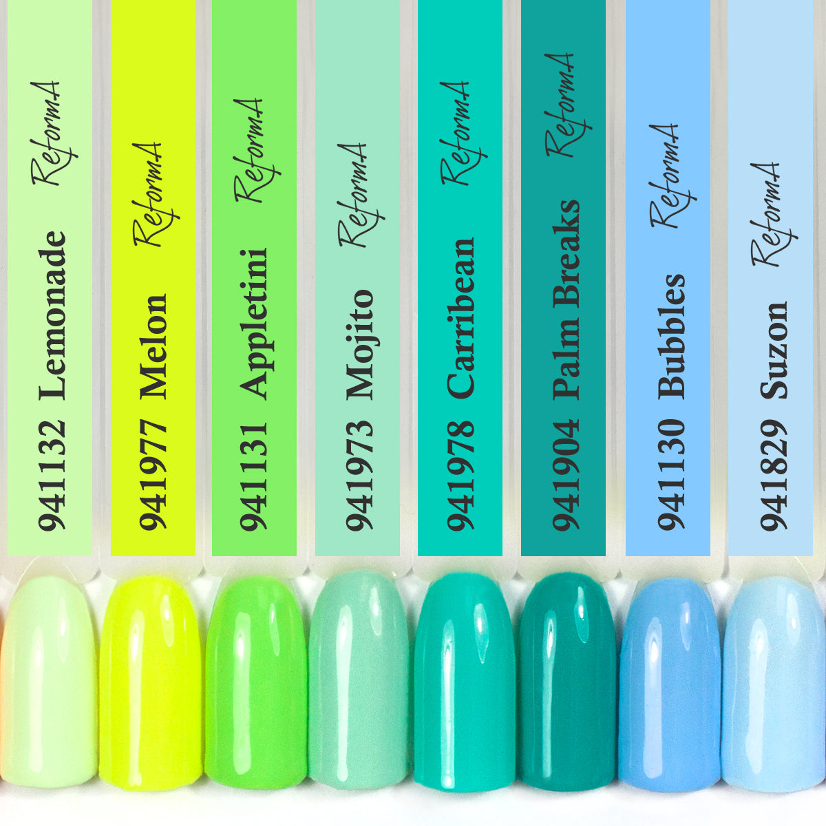 Limetkový, seladónový, pastelový hybridný lak - GP Appletini, 10 ml